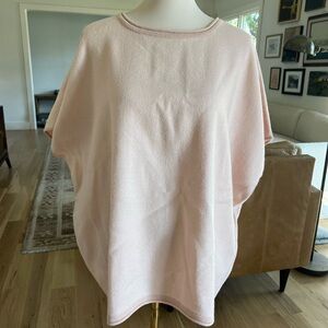 Cuyana Baby Alpaca Blush oversized Top